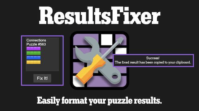 ResultsFixer preview